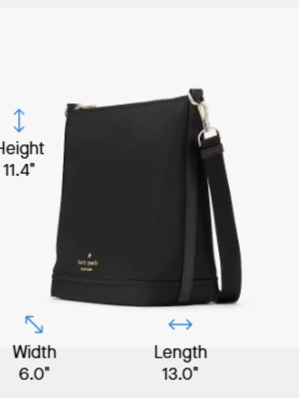 NWOT  Kate Spade New York Chelsea Nylon Crossbody Bag